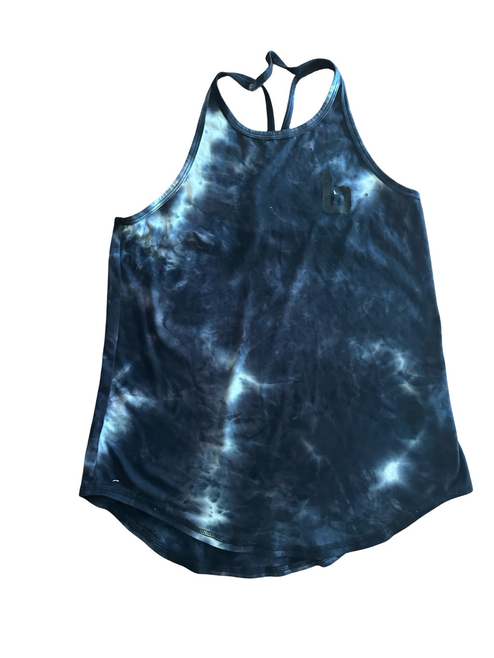 Burn Boot Camp Women’s Tie-Dye Racerback Tank Top - black